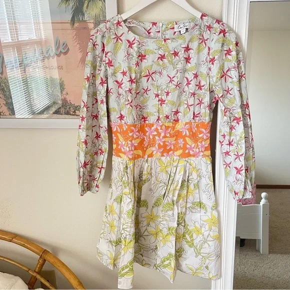 Coco Shop Floral Banded Mini Dress in Small - Picture 2 of 5